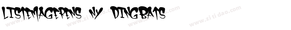 Listemagerens Ny Dingbats字体转换